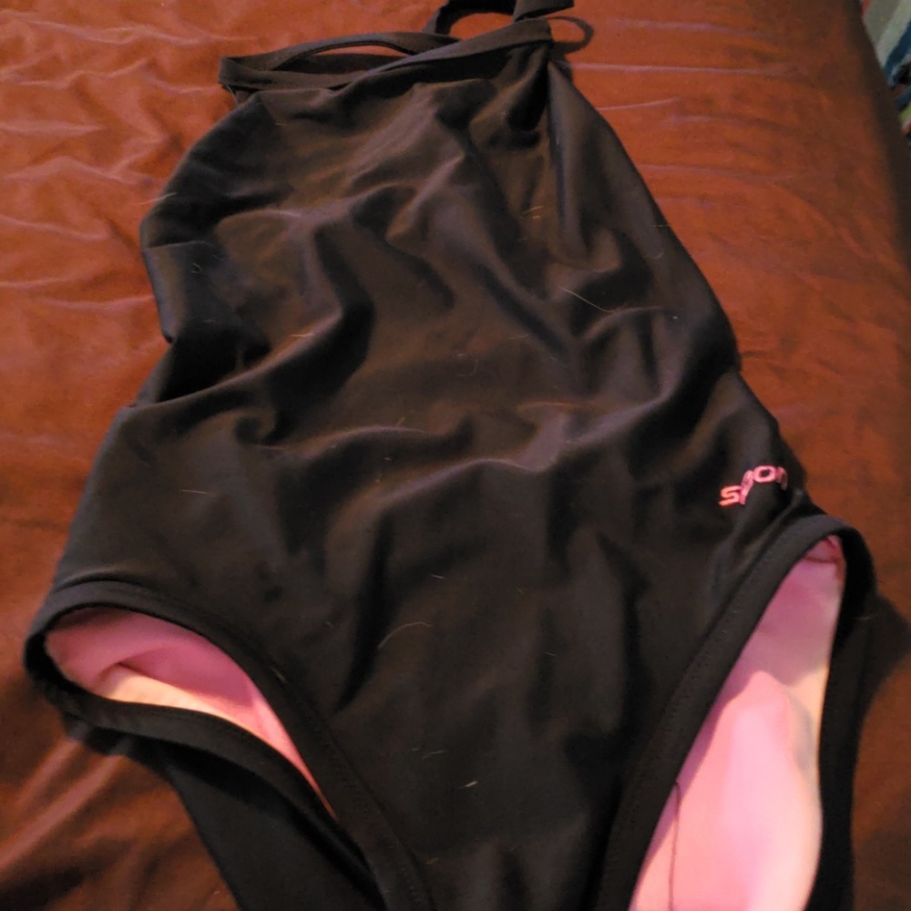 Practice swim suit reversible